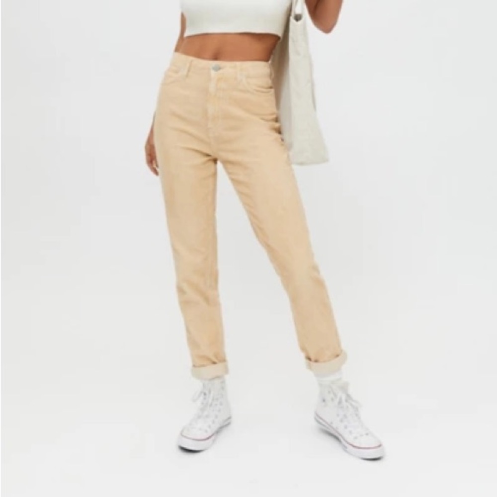 BDG color Corduroy mom fit pants